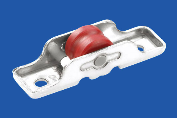 nylon single grooved roller
